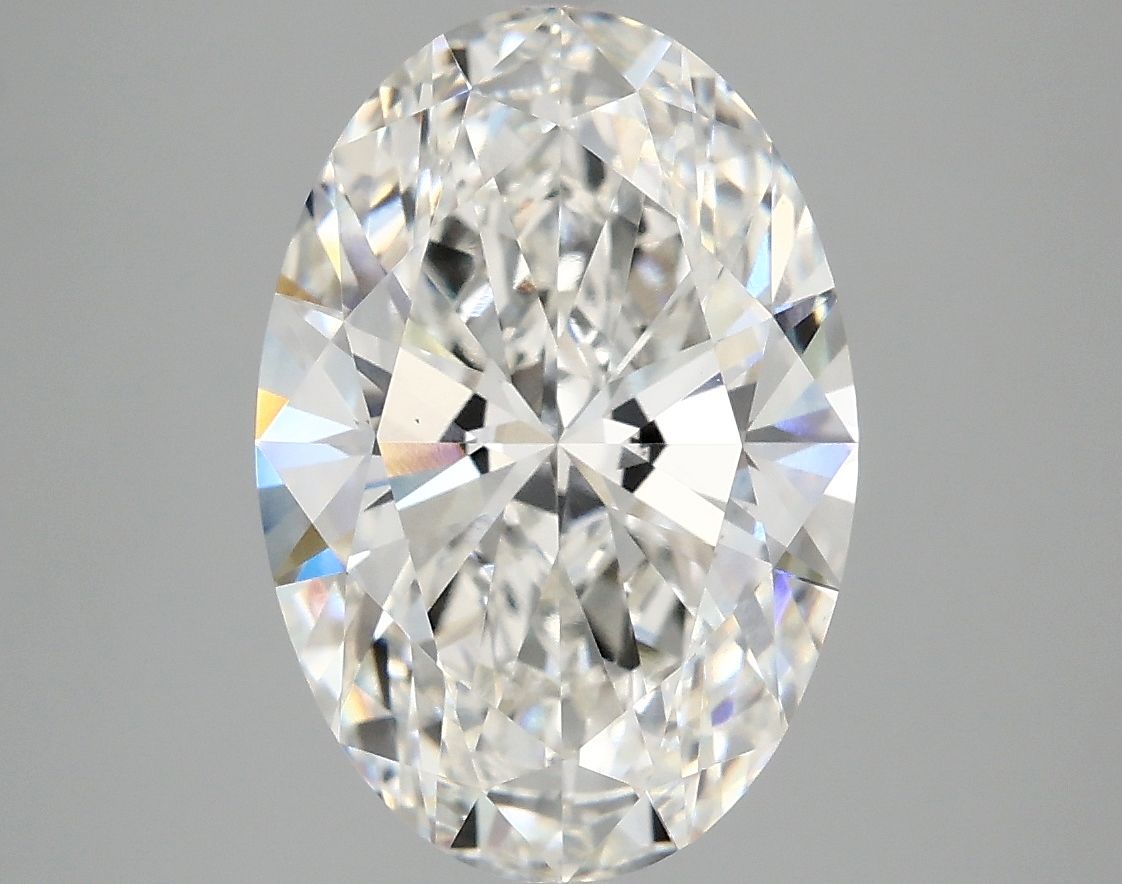 3.86 ct. oval Lab Grown Diamond front image