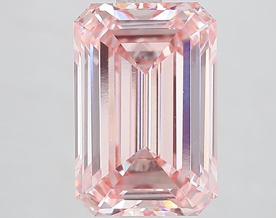 3.03 ct. emerald Lab Grown Diamond front image