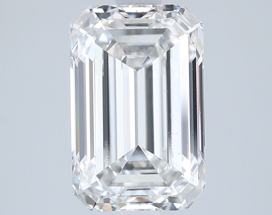 3.04 ct. emerald Lab Grown Diamond front image