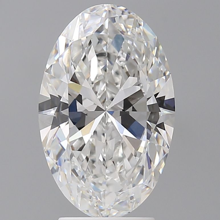3.55 ct. oval Lab Grown Diamond front image