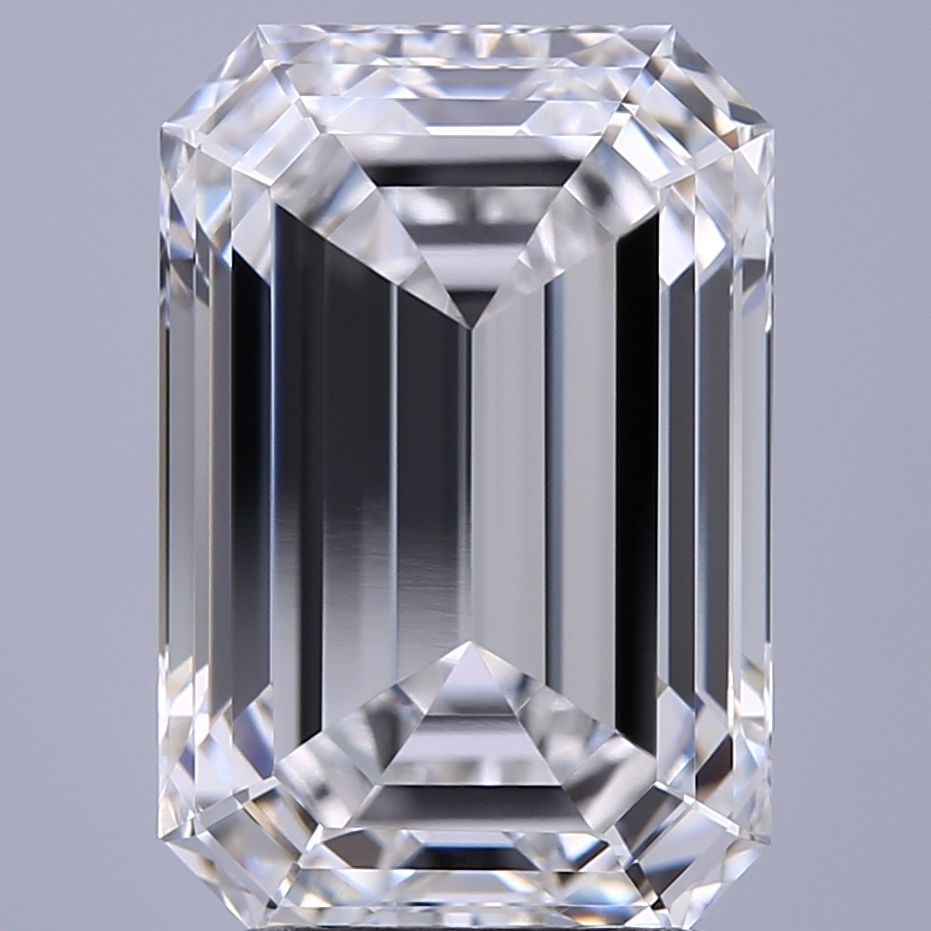 3.57 ct. emerald Lab Grown Diamond front image