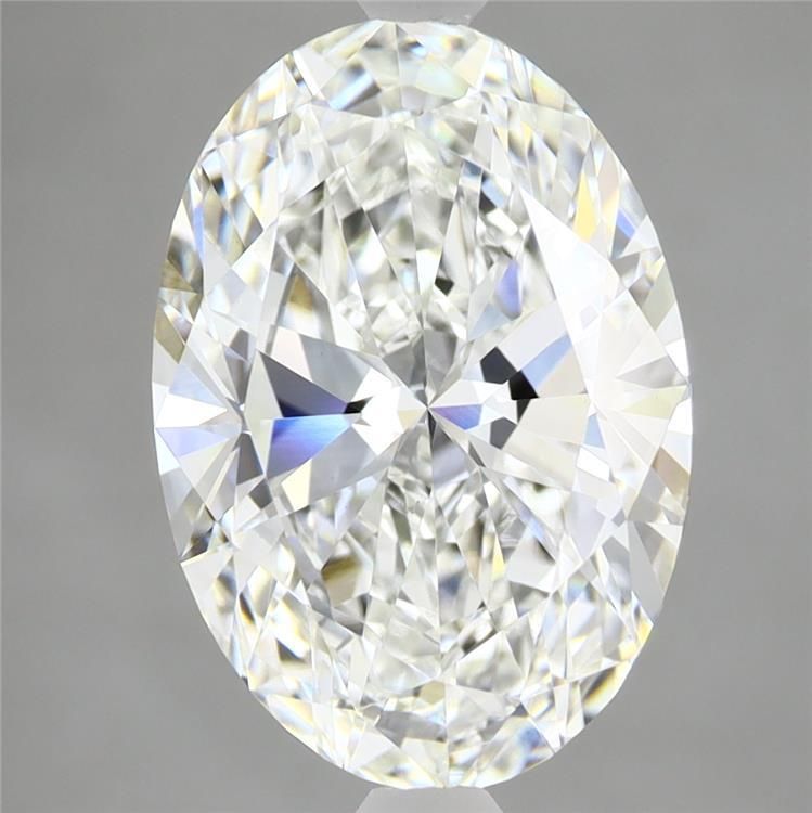 4.08 ct. oval Lab Grown Diamond front image