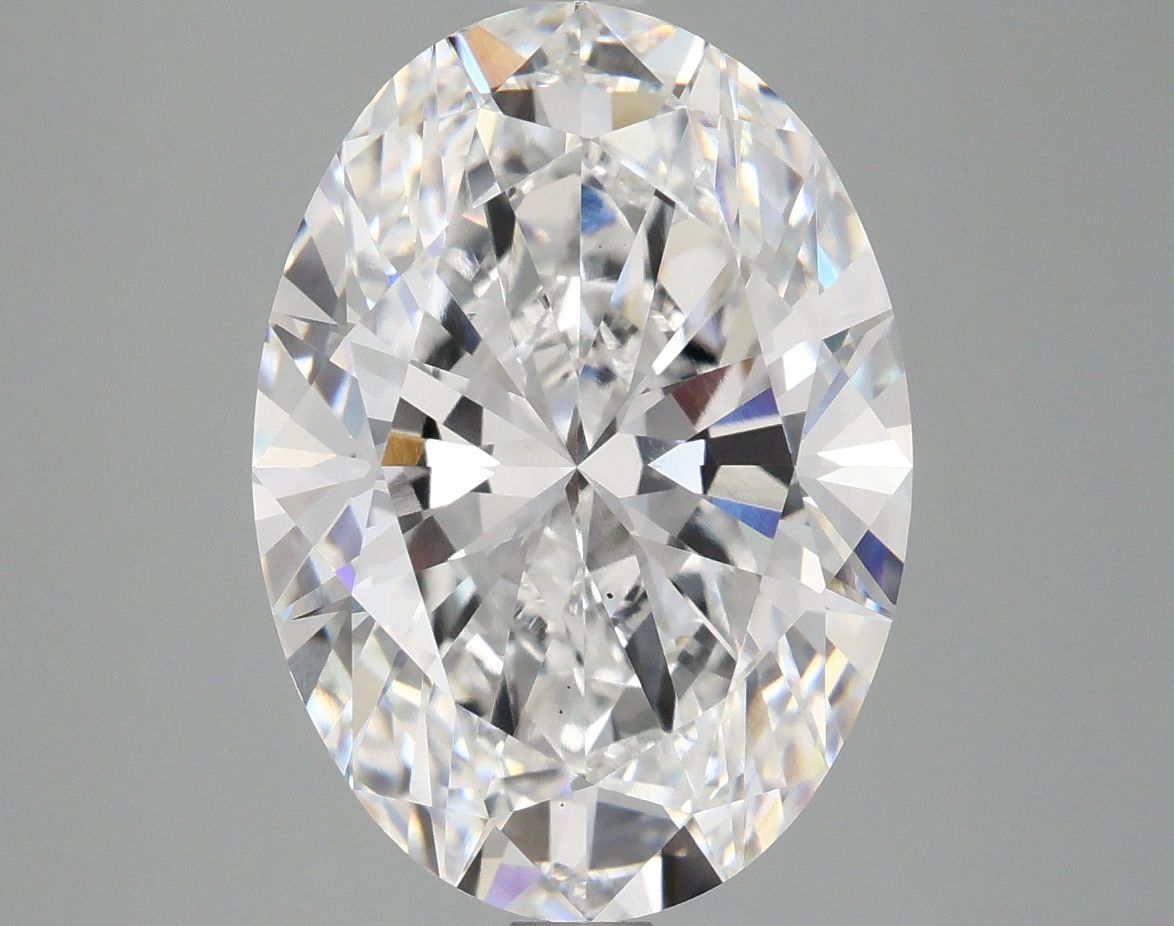 5.09 ct. oval Lab Grown Diamond front image
