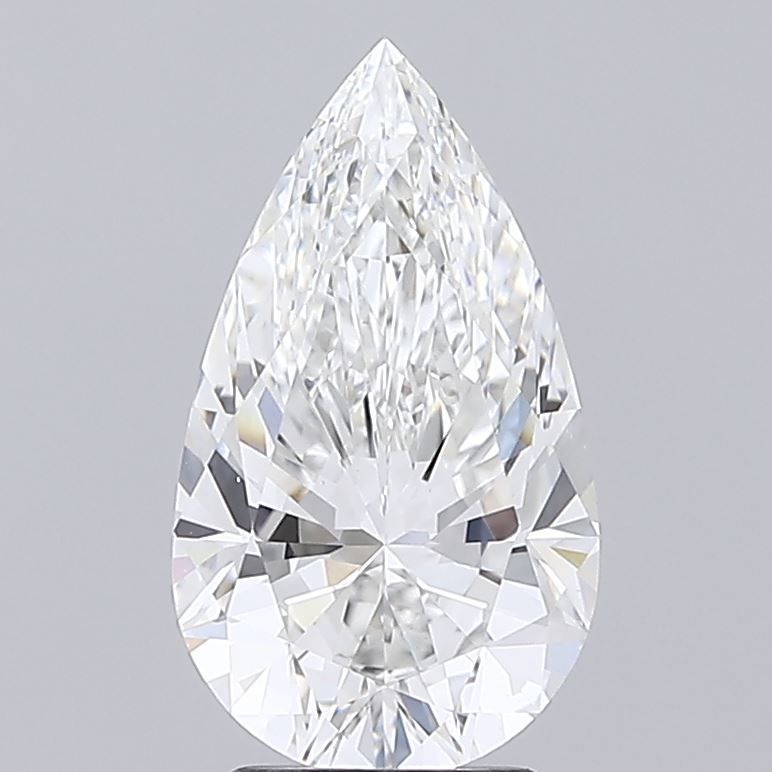 3.03 carat f VS1 EX Cut IGI pear diamond