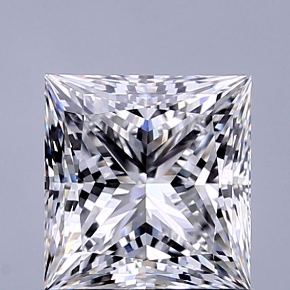 1.28 ct. princess Lab Grown Diamond front image