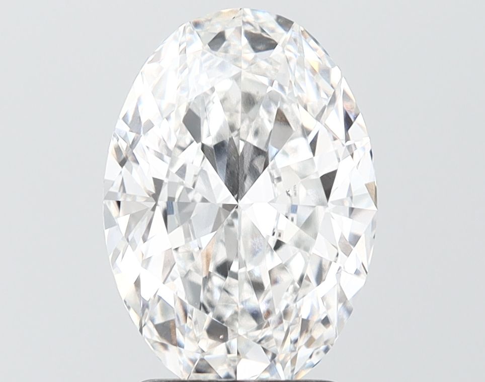 2.66 ct. oval Lab Grown Diamond front image