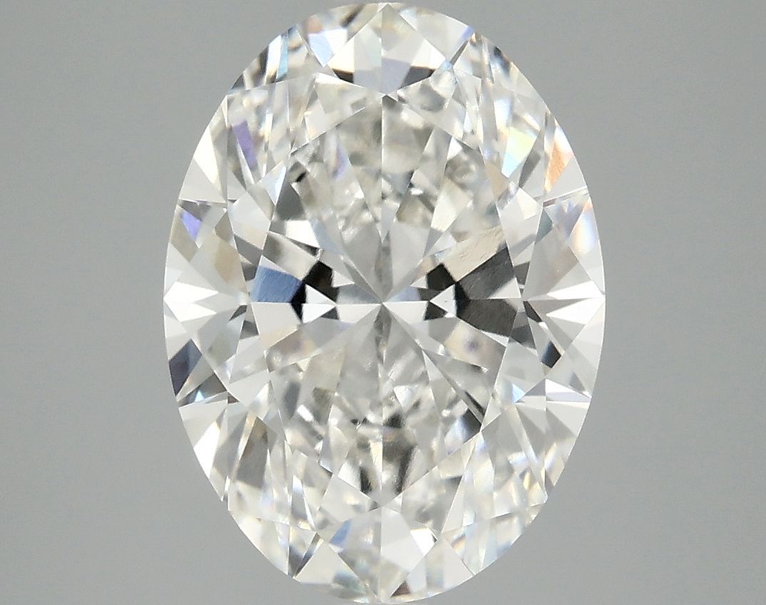 4.09 ct. oval Lab Grown Diamond front image