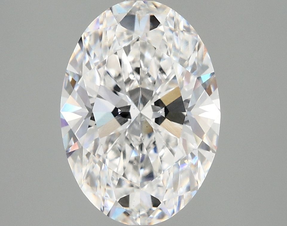 2.87 ct. oval Lab Grown Diamond front image
