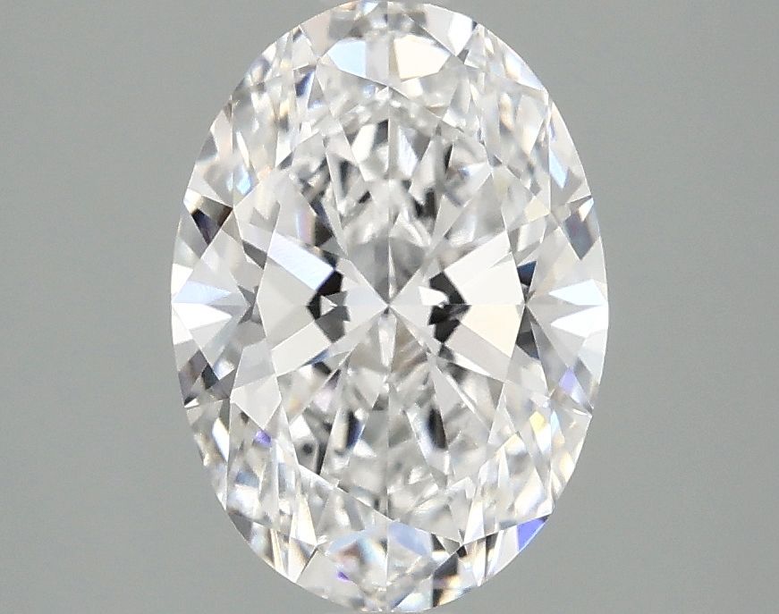 2.10 ct. oval Lab Grown Diamond front image