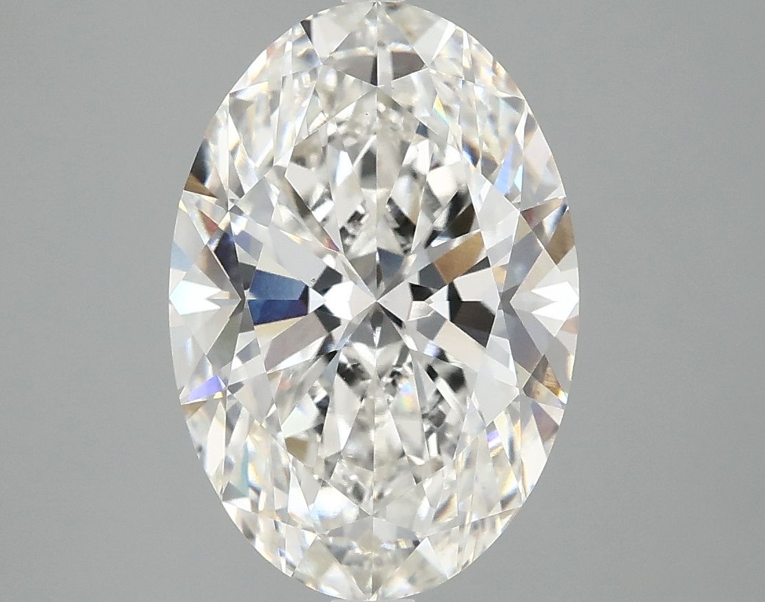 3.83 ct. oval Lab Grown Diamond front image
