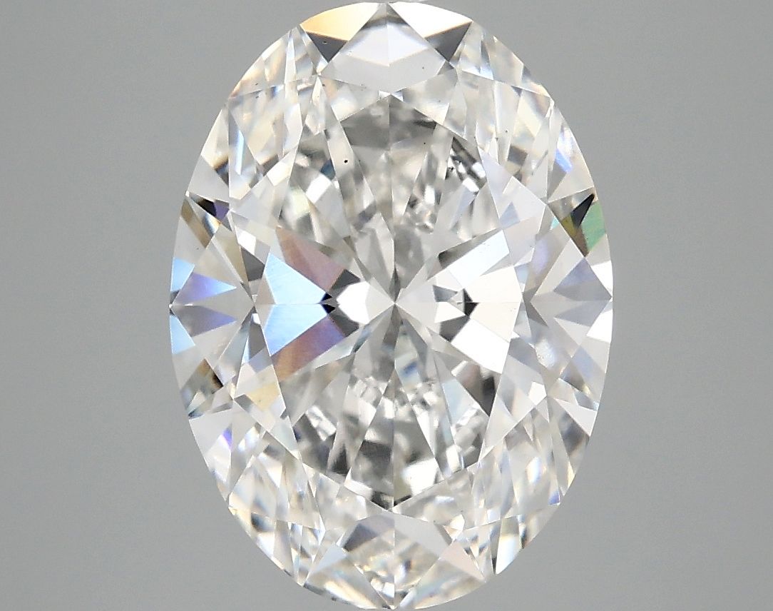 3.90 ct. oval Lab Grown Diamond front image