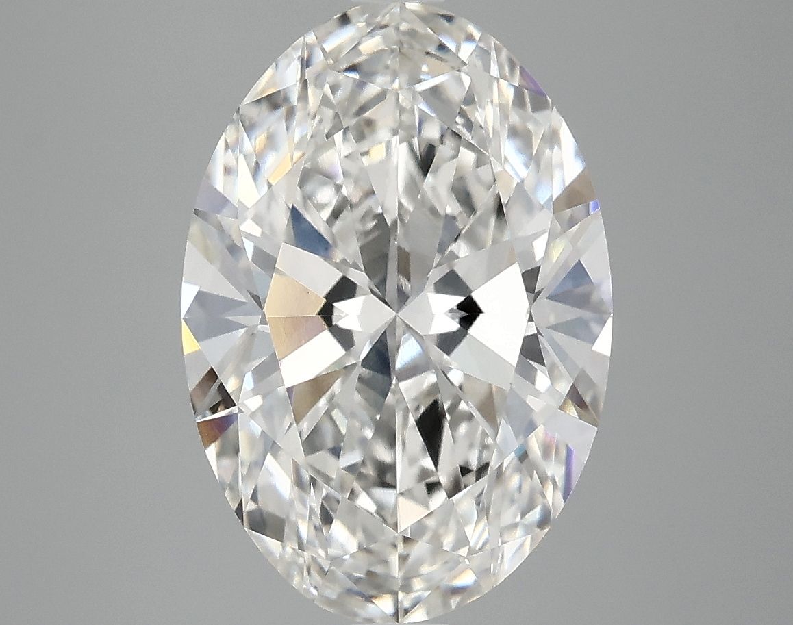 4.09 ct. oval Lab Grown Diamond front image