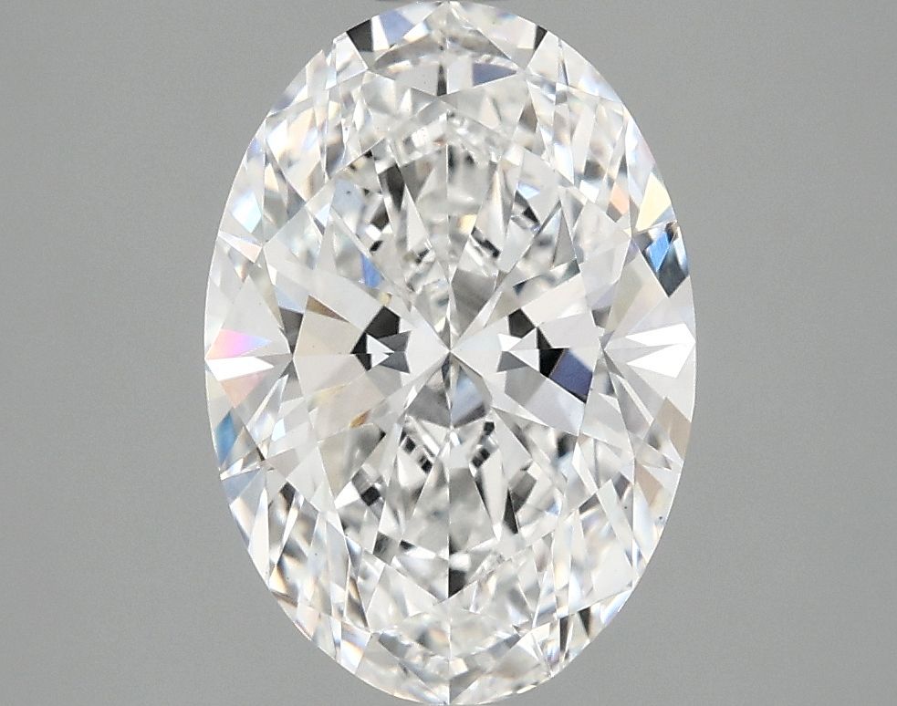2.85 ct. oval Lab Grown Diamond front image