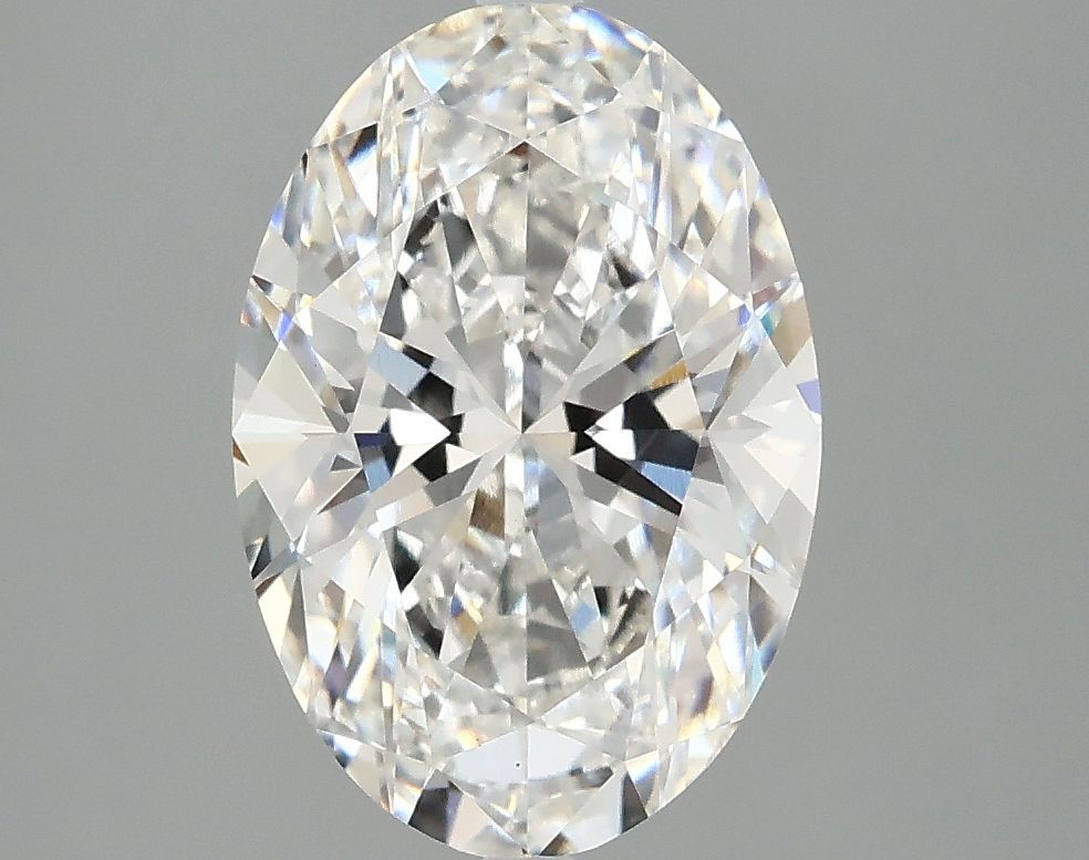 2.87 ct. oval Lab Grown Diamond front image
