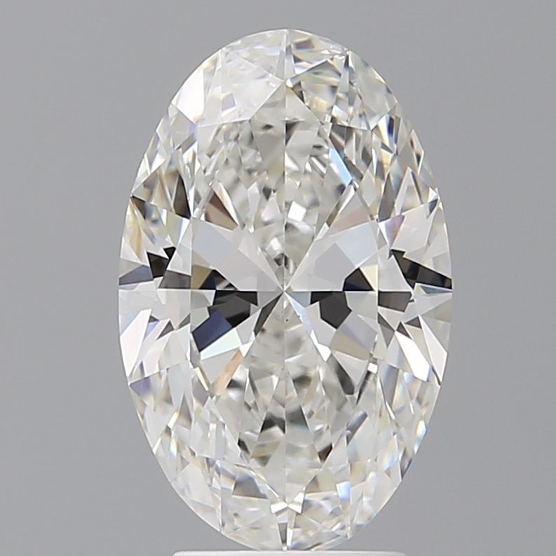 3.57 ct. oval Lab Grown Diamond front image