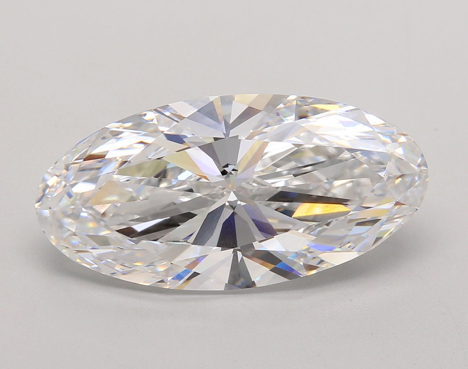7.07 ct. oval Lab Grown Diamond front image