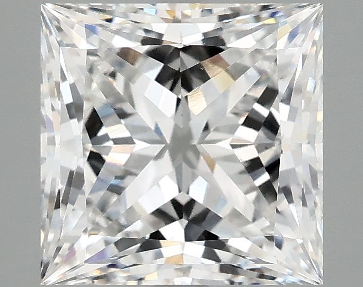 4.18 ct. princess Lab Grown Diamond front image