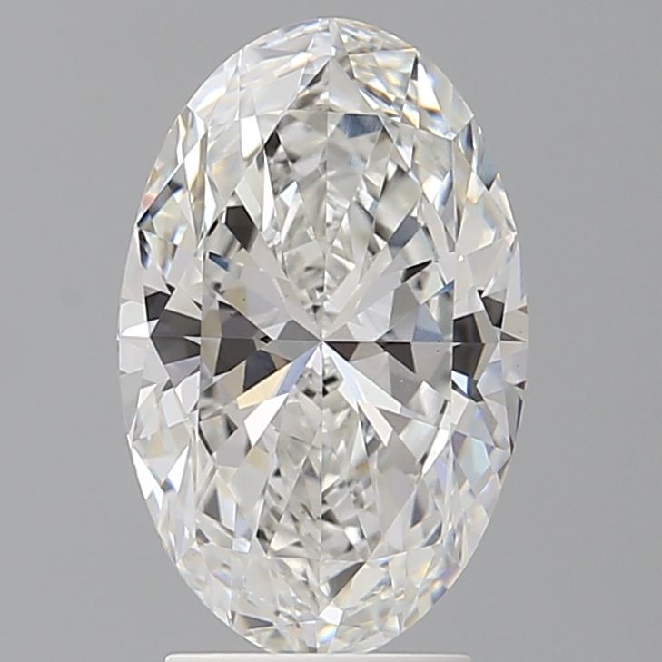 3.04 ct. oval Lab Grown Diamond front image