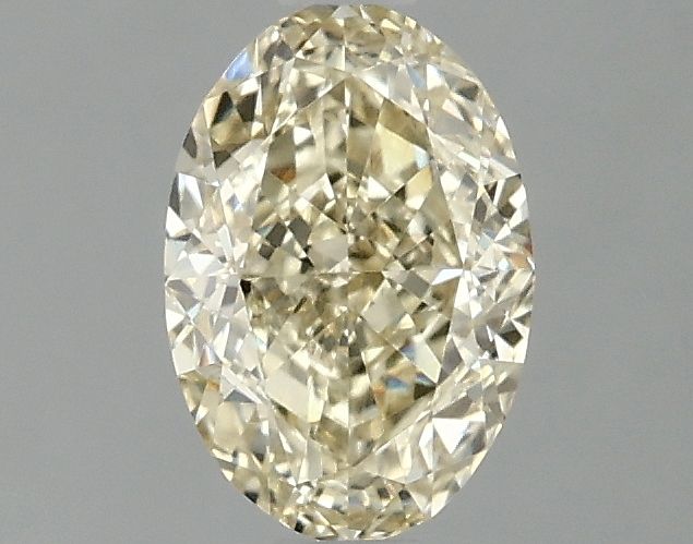 1.03 carat fancy intense yellow VS1 EX Cut IGI oval diamond