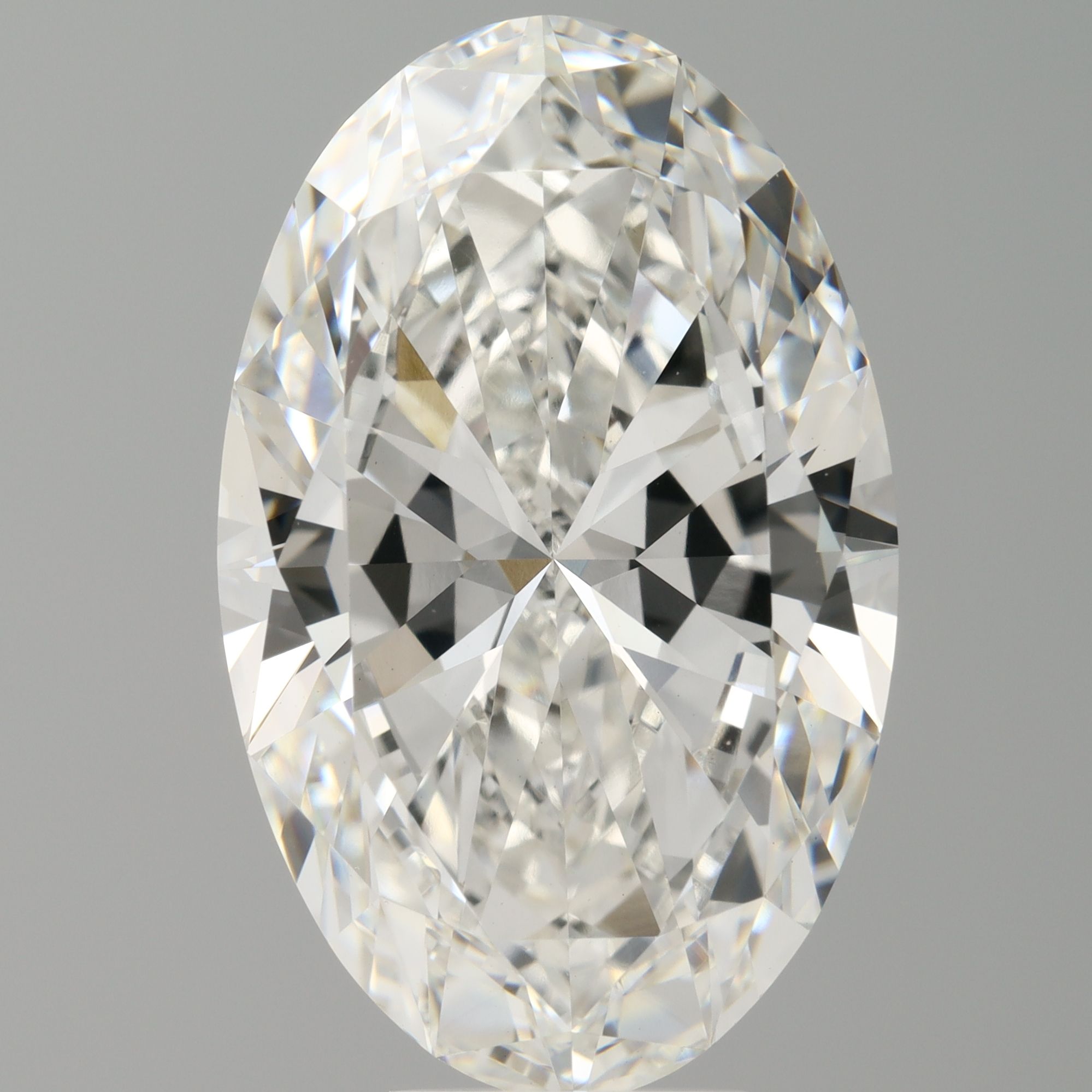 8.06 ct. oval Lab Grown Diamond front image