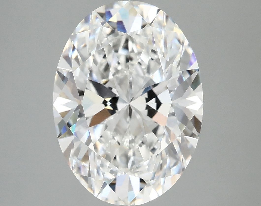 3.98 ct. oval Lab Grown Diamond front image