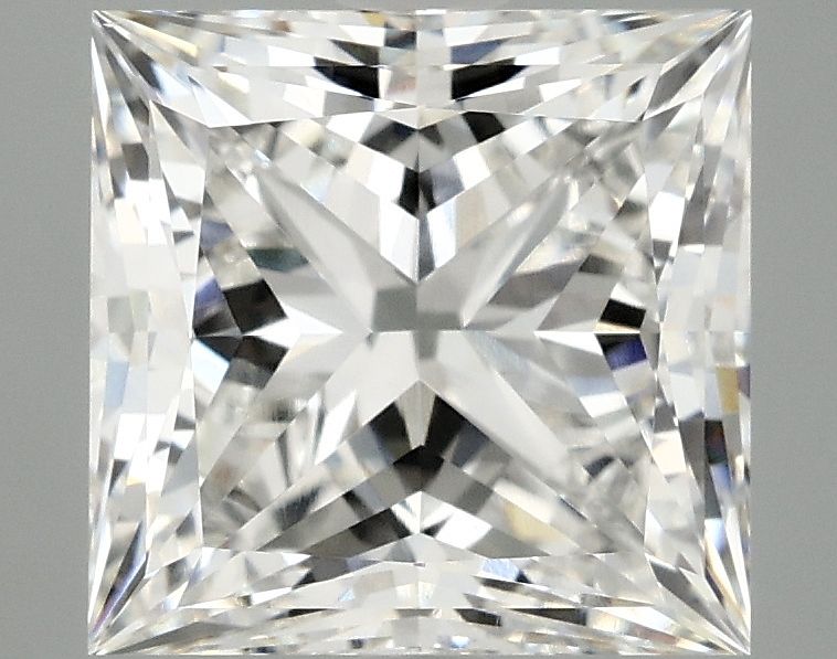 4.12 ct. princess Lab Grown Diamond front image
