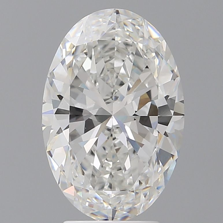 4.06 ct. oval Lab Grown Diamond front image