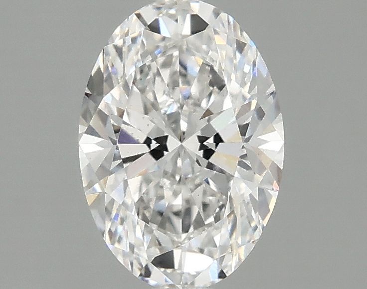 1.35 ct. oval Lab Grown Diamond front image