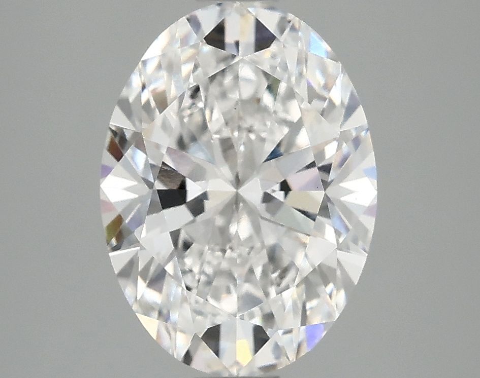3.05 ct. oval Lab Grown Diamond front image
