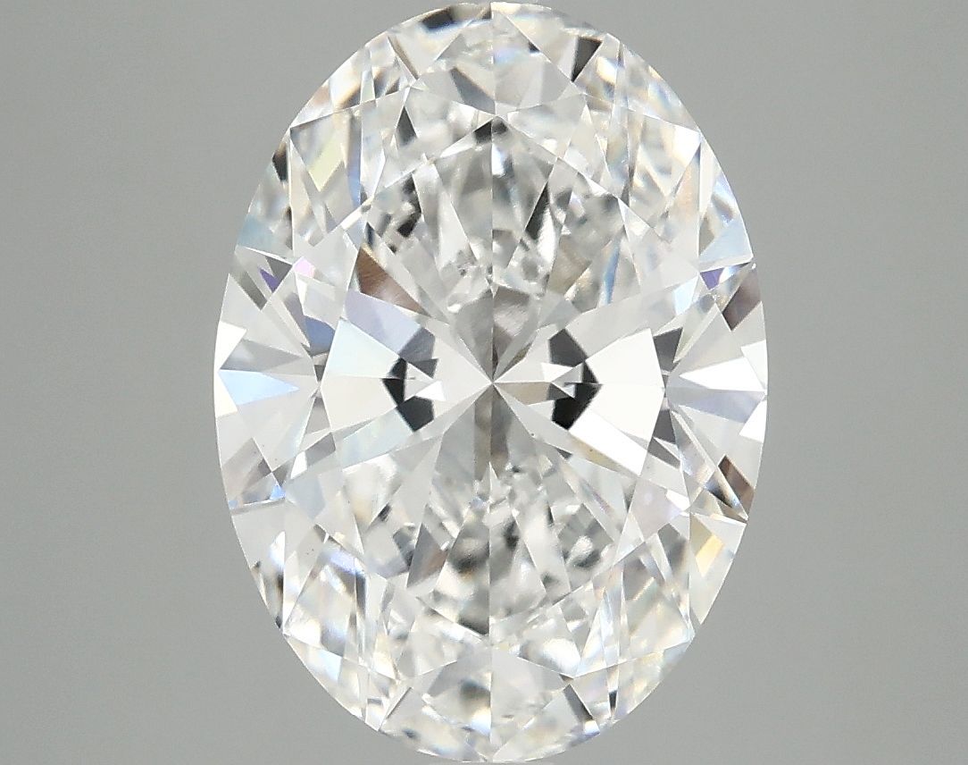 4.10 ct. oval Lab Grown Diamond front image