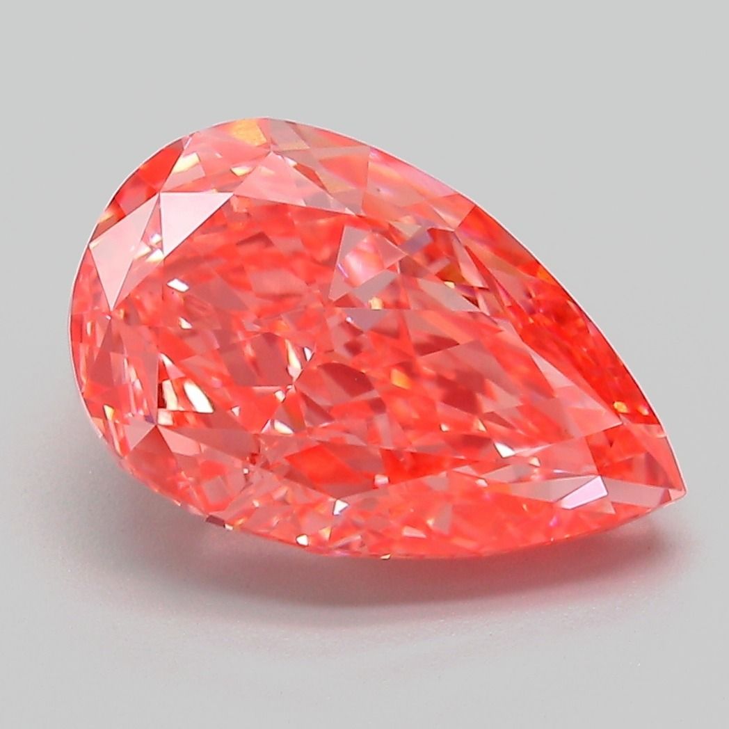 4.21 ct. pear Lab Grown Diamond front image