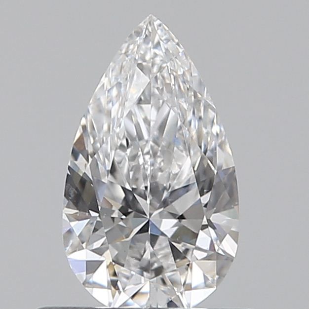 Diamant Poire 0.51 ct - Couleur D - Pureté SI1