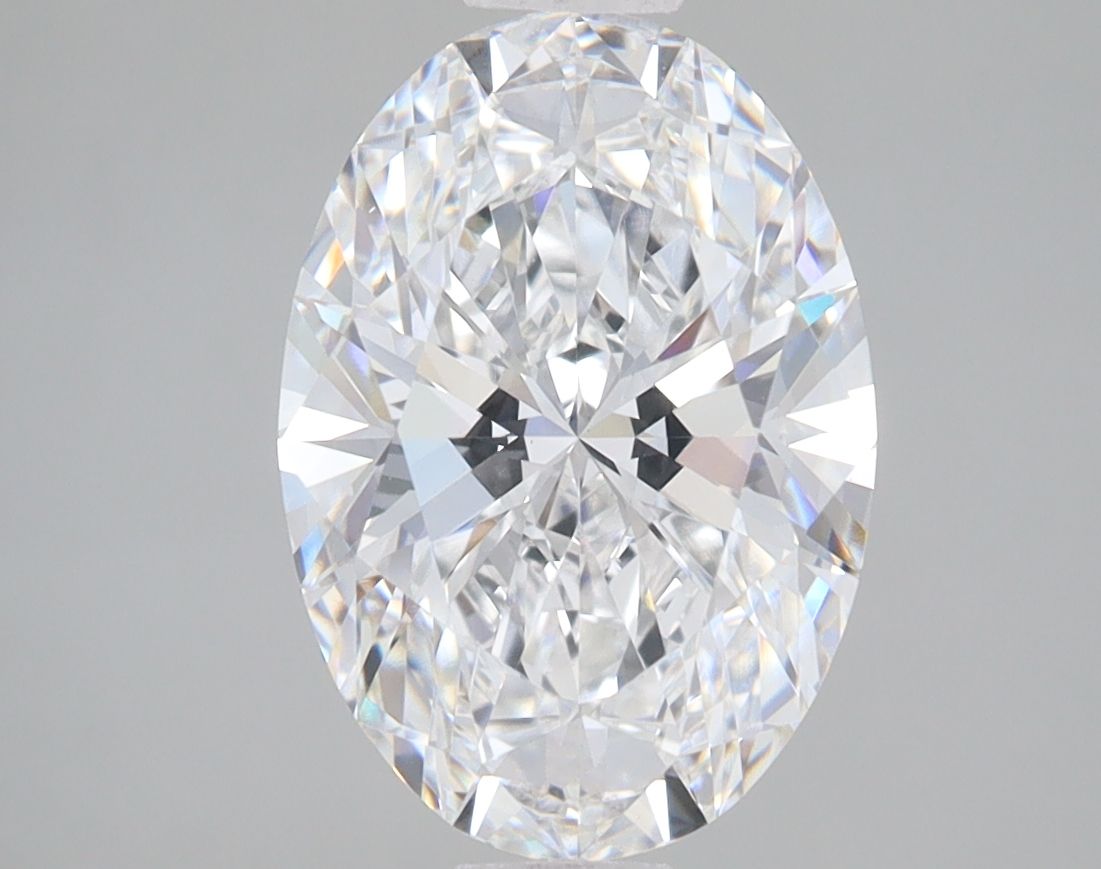 3.09 ct. oval Lab Grown Diamond front image