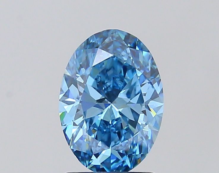 1.56 ct. oval Lab Grown Diamond front image