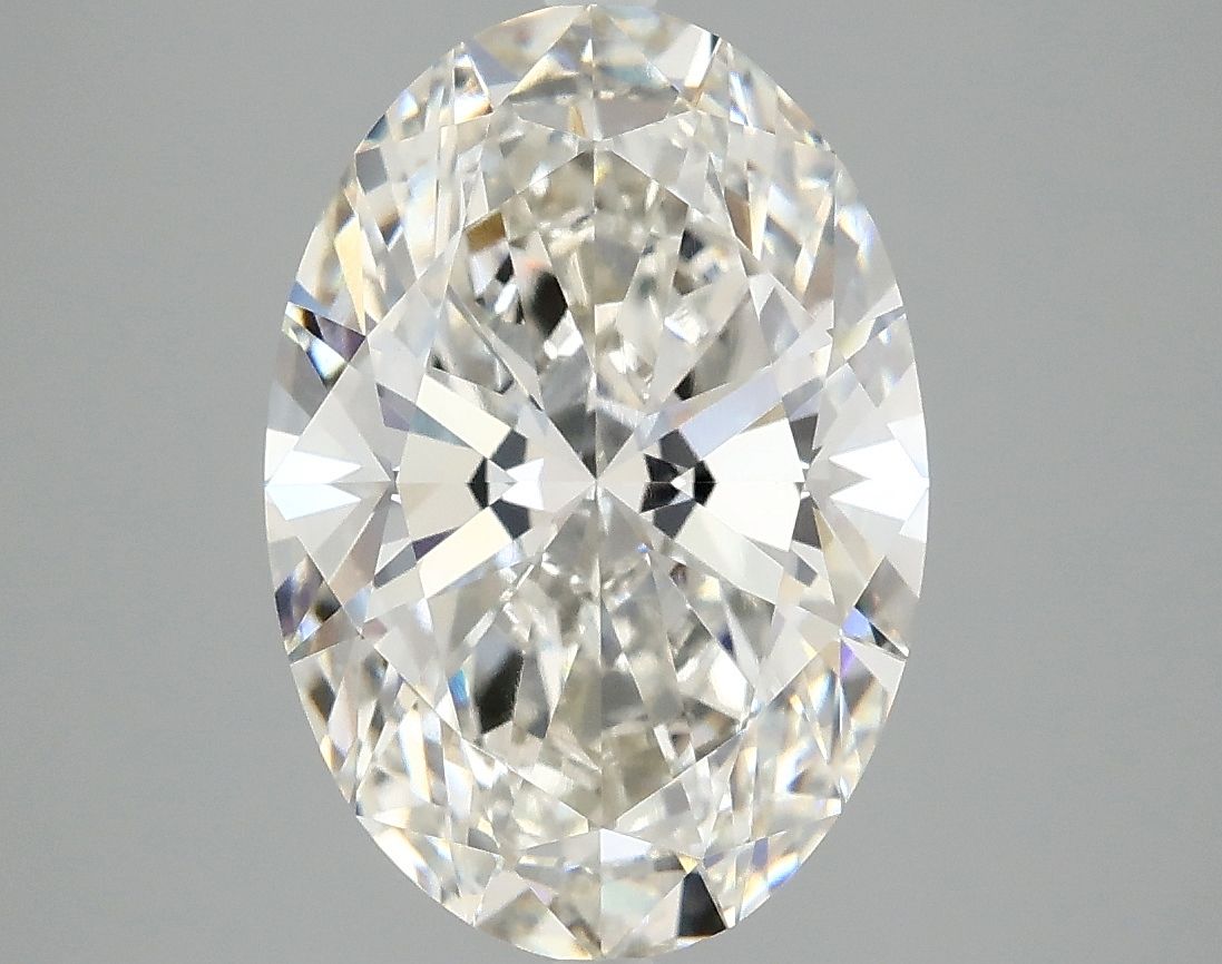 3.85 ct. oval Lab Grown Diamond front image