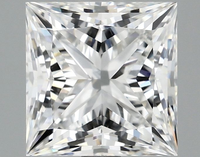 2.09 ct. princess Lab Grown Diamond front image