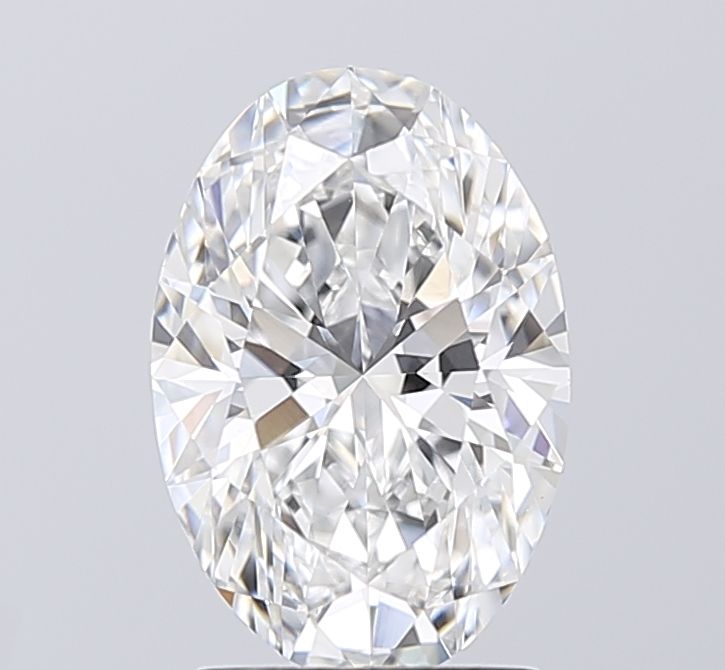 2.05 ct. oval Lab Grown Diamond front image