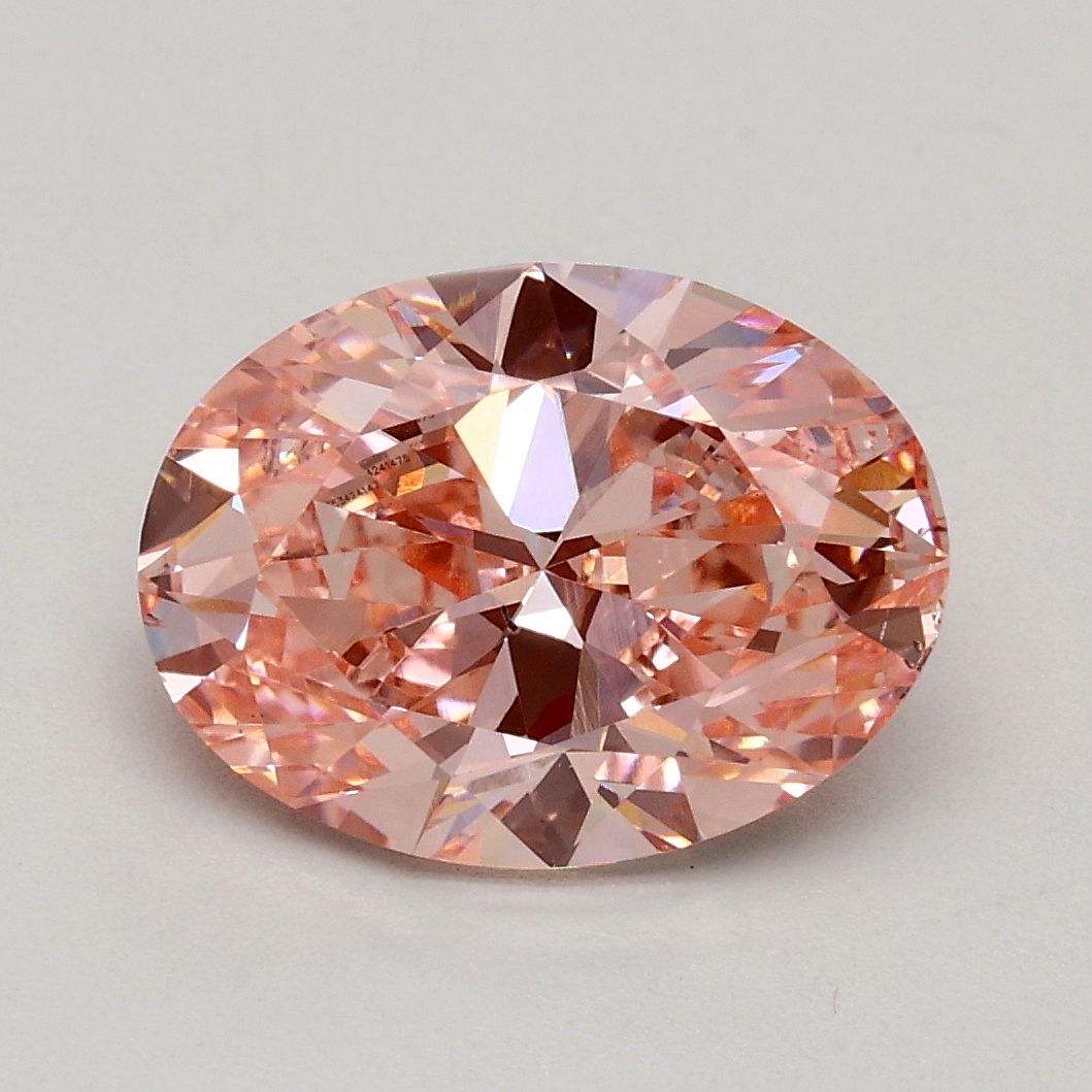 2.01 ct. oval Lab Grown Diamond front image