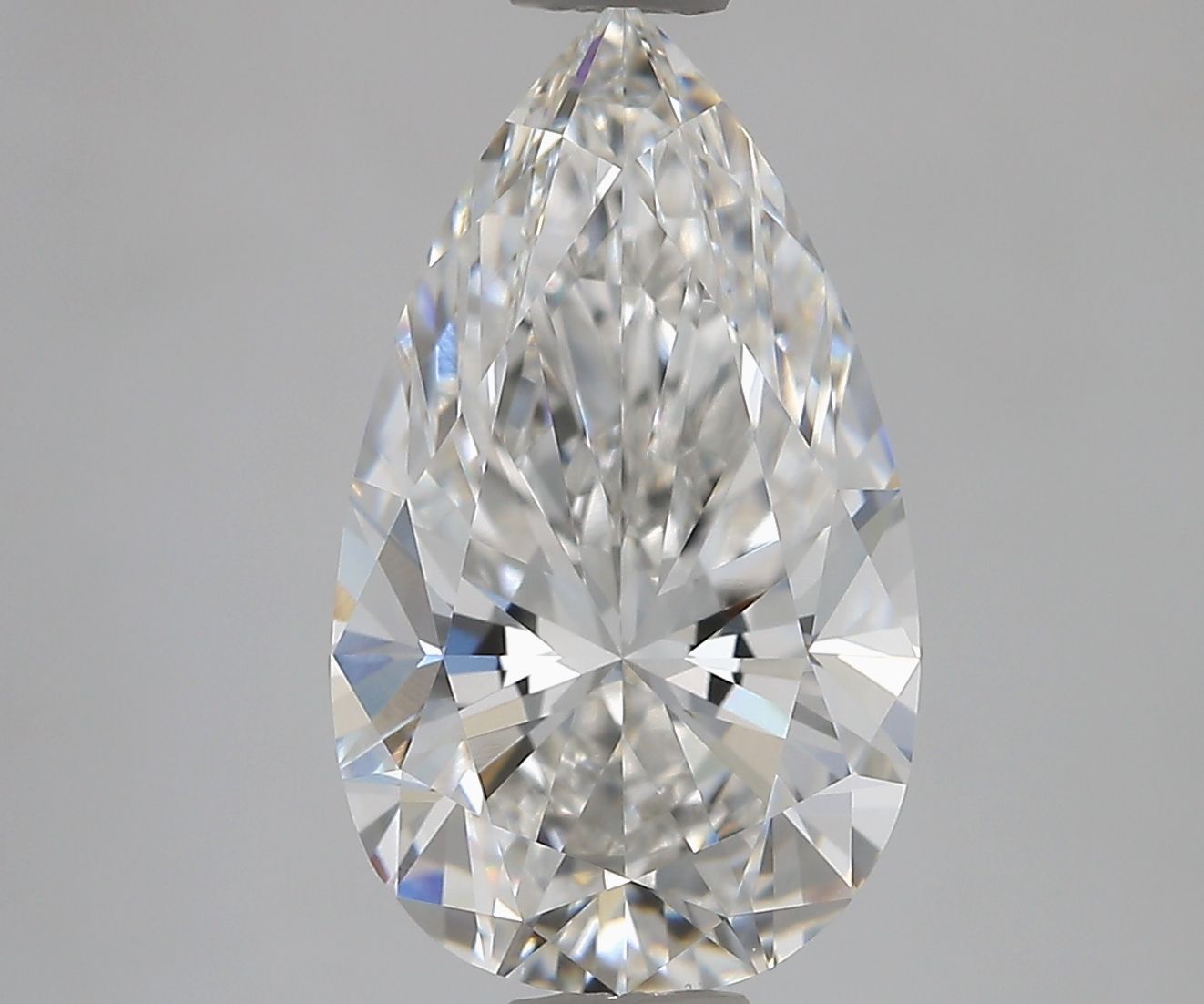 2.32 carat e VVS2 EX Cut IGI pear diamond