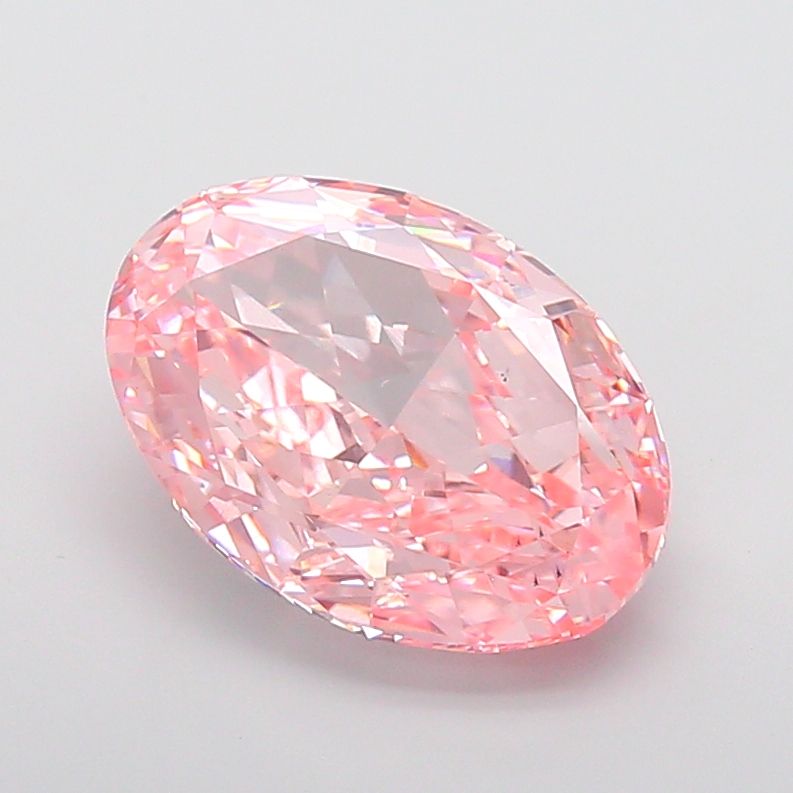 9.03 ct. oval Lab Grown Diamond front image