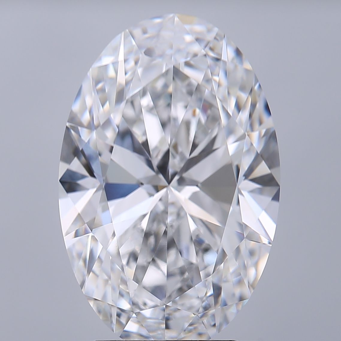 3.69 ct. oval Lab Grown Diamond front image