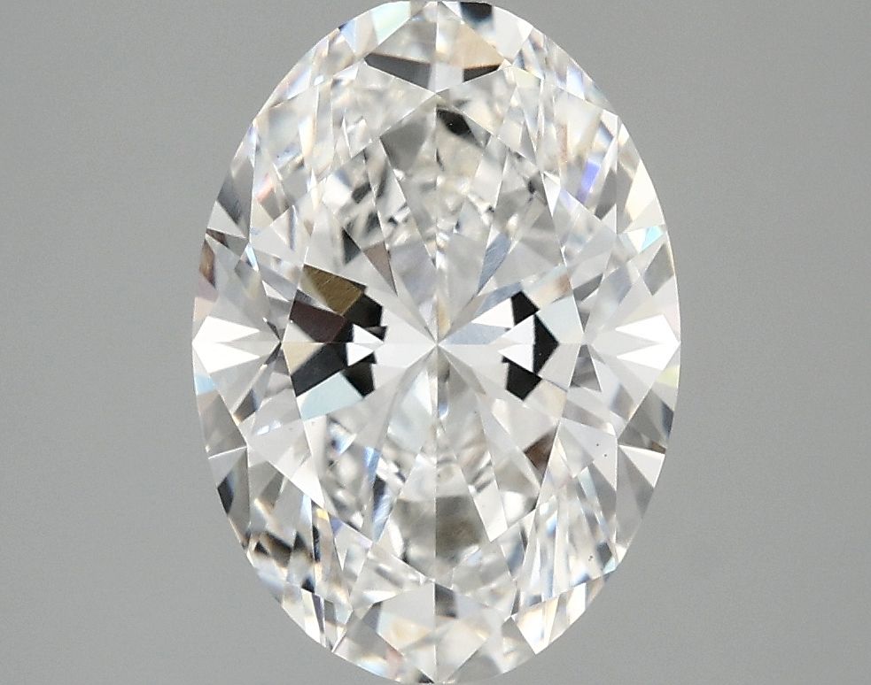 3.03 ct. oval Lab Grown Diamond front image