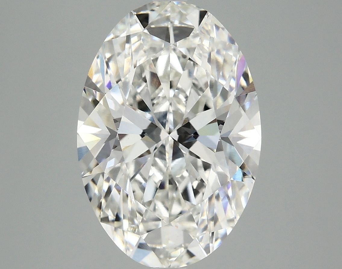 4.08 ct. oval Lab Grown Diamond front image