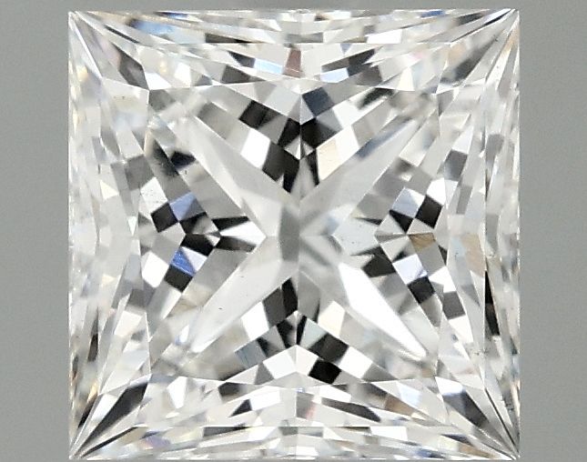 2.10 ct. princess Lab Grown Diamond front image