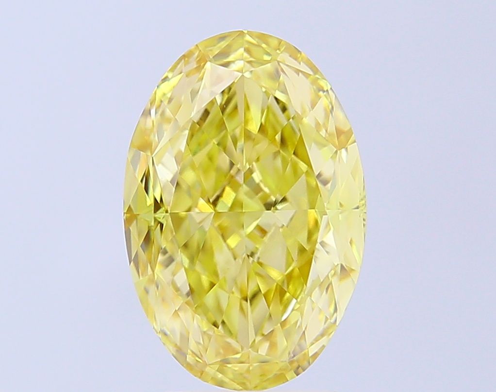 6.01 ct. oval Lab Grown Diamond front image