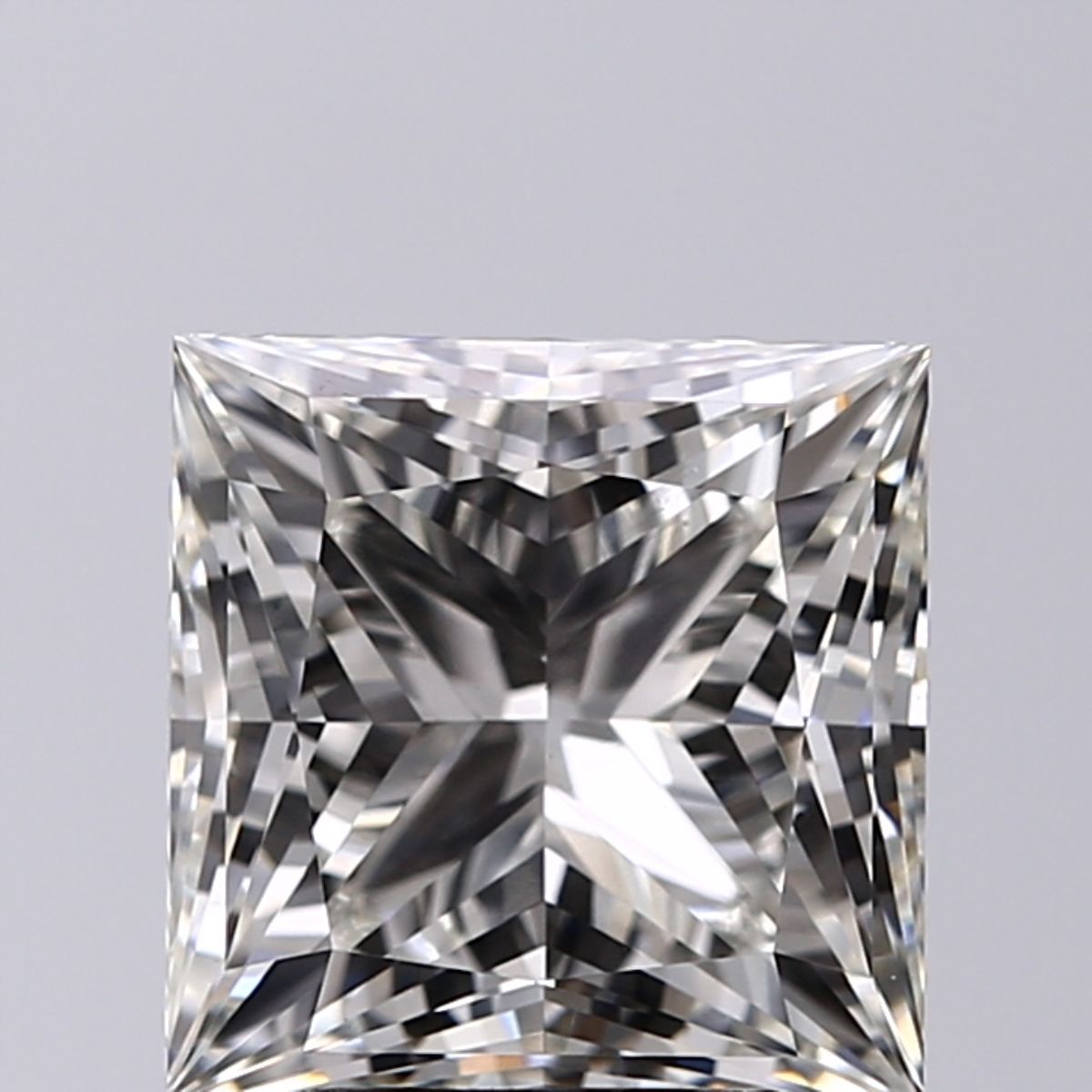 3.21 ct. princess Lab Grown Diamond front image