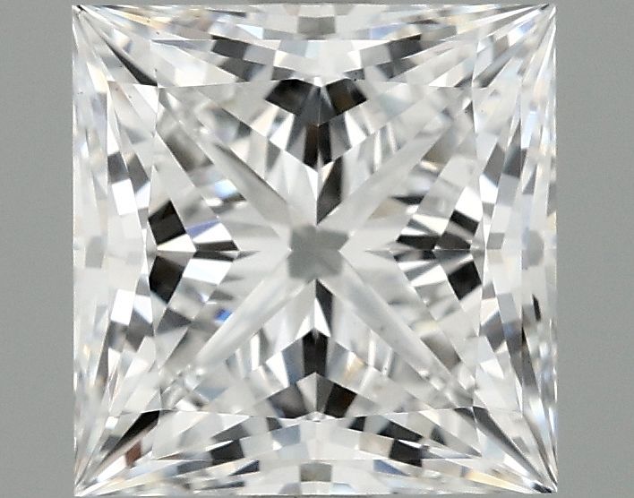 2.07 ct. princess Lab Grown Diamond front image