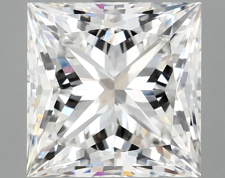 4.09 ct. princess Lab Grown Diamond front image