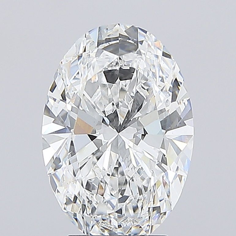 3.89 ct. oval Lab Grown Diamond front image