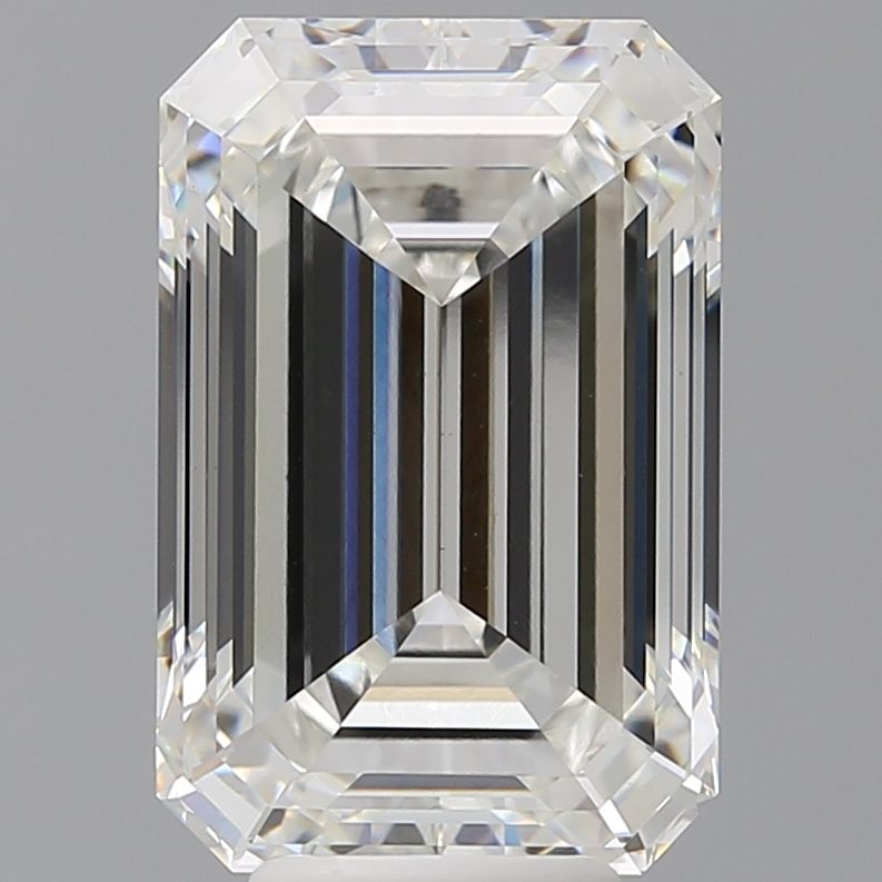 7.09 ct. emerald Lab Grown Diamond front image